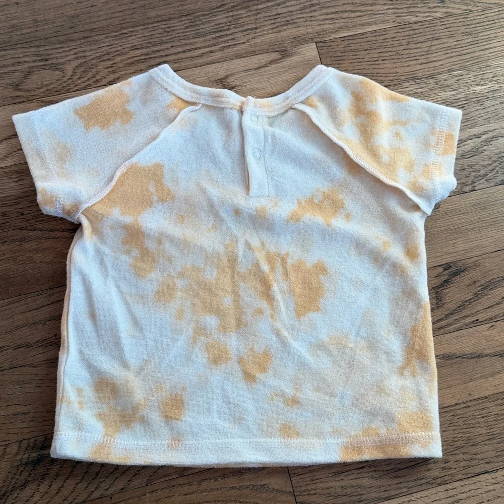 Grayson Collective Orange Tie-Dye Baby Set Size 3-6 Months